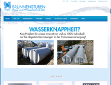 Tablet Screenshot of brunnenstuben.ch